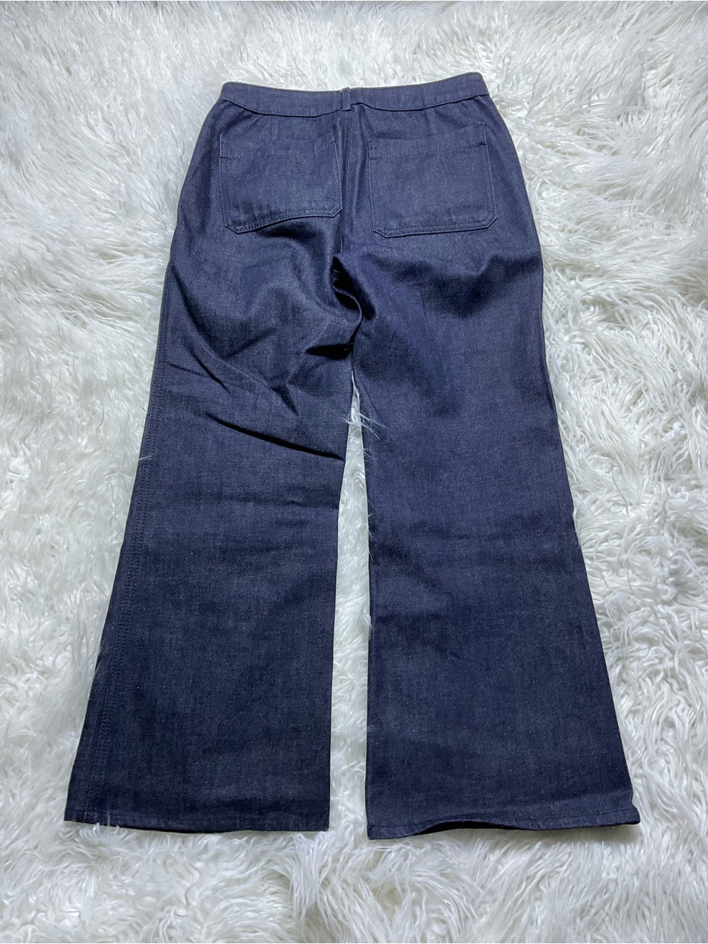 Tory Burch Wide Leg Flare Jeans - Picture 4 of 4